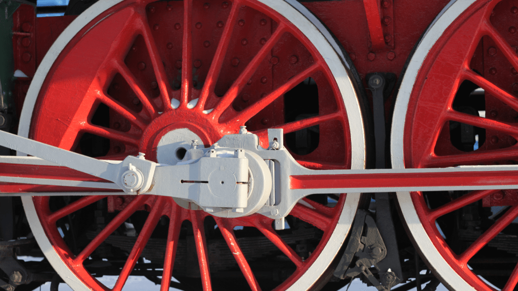 Manivelle de train utilisée pour les tests de compétence du personnel SNCF, illustrant l'équipement standard dans les procédures de sécurité ferroviaire.